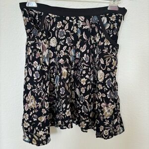 Beautiful Ecote black floral skirt